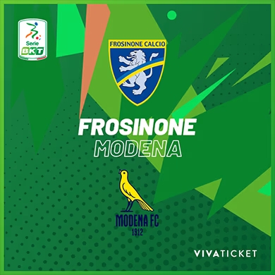 Frosinone Modena biglietti in prevendita 27 agosto