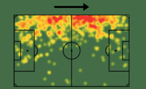 Heatmap Paulo Azzi Cagliari